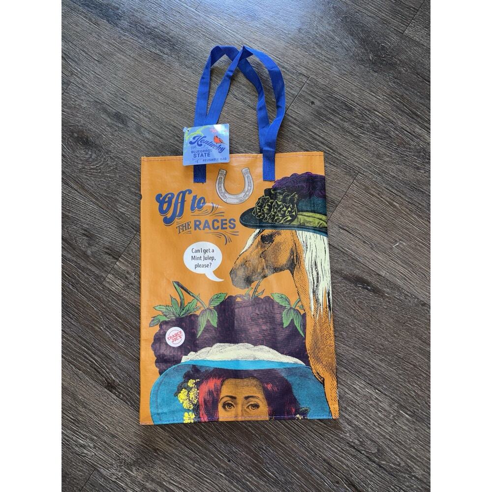 trader joes Kentucky tote bag New